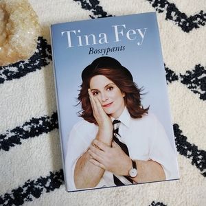 Tina Fey Bossypants Autobiography Hardcover Book Hollywood